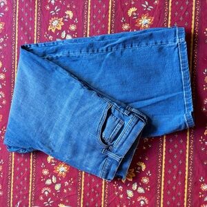 Banana Republic Indigo Jeans Wide-Leg High-Rise Icon Jeans